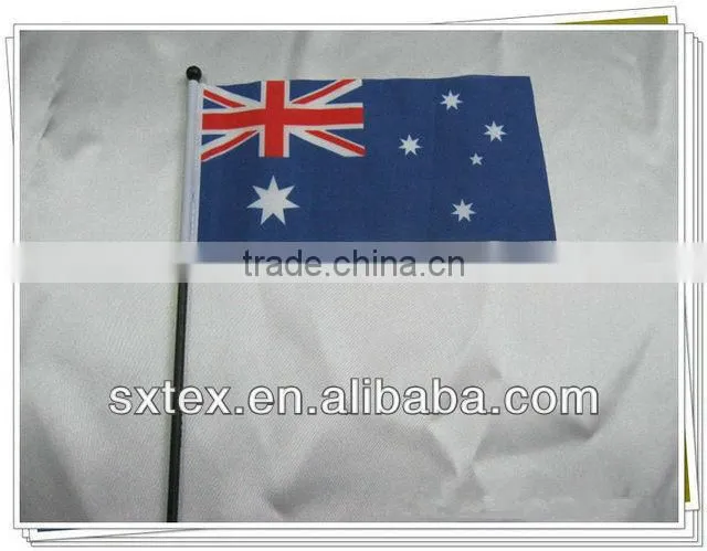 High quality 10 years experience Polyester red white blue flag