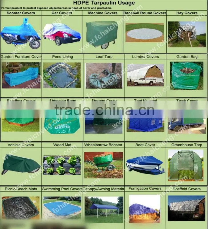 Fireproof PE Waterproof Insulated Tarpaulin Tarps