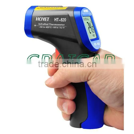 Professional Non-contact infrared thermometer HT-820 handheld laser thermometer