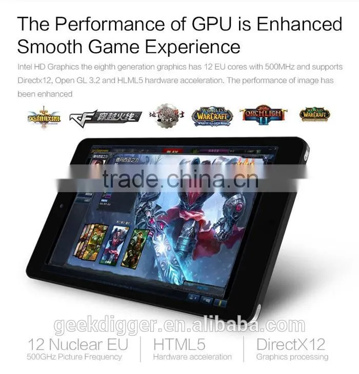 Chuwi Vi8 Plus Tablet PC Type-C Win 10 IPS Screen 2GB+32GB Bluetooth 4.0