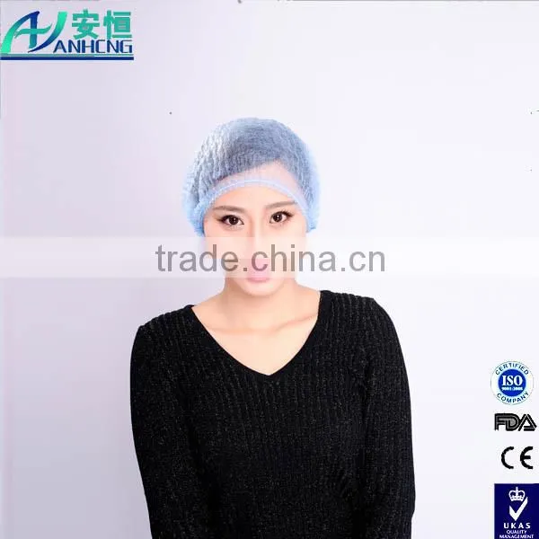 Disposable Non Woven Mob Caps for medical spa food disposable nonwoven massage cap