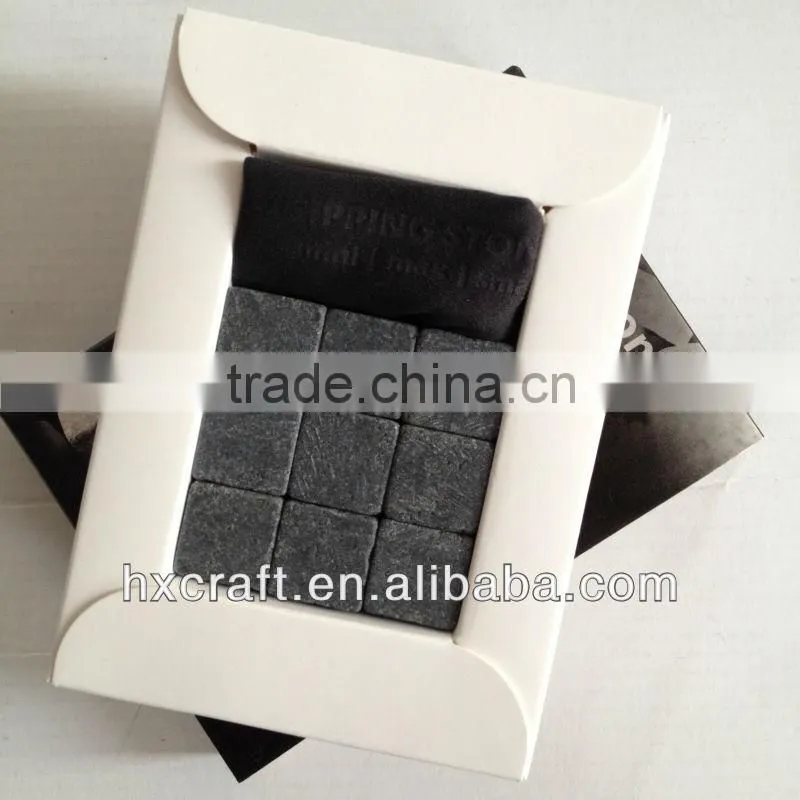 Wholesale round whisky stone | whiskey disk | granite ice cube whisky stone