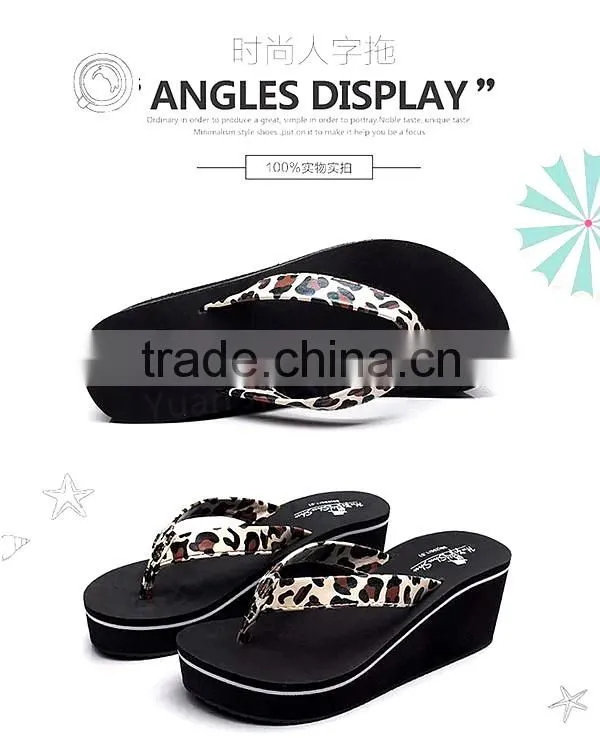 Populer Women platform Sandals on beach casual flip-flops