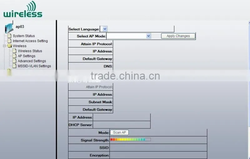 300Mbps 2.4G wireless CPE qualcomm solution