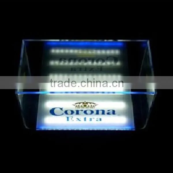 Plastic acrylic led ice bucket for Moet Chandon promotion
