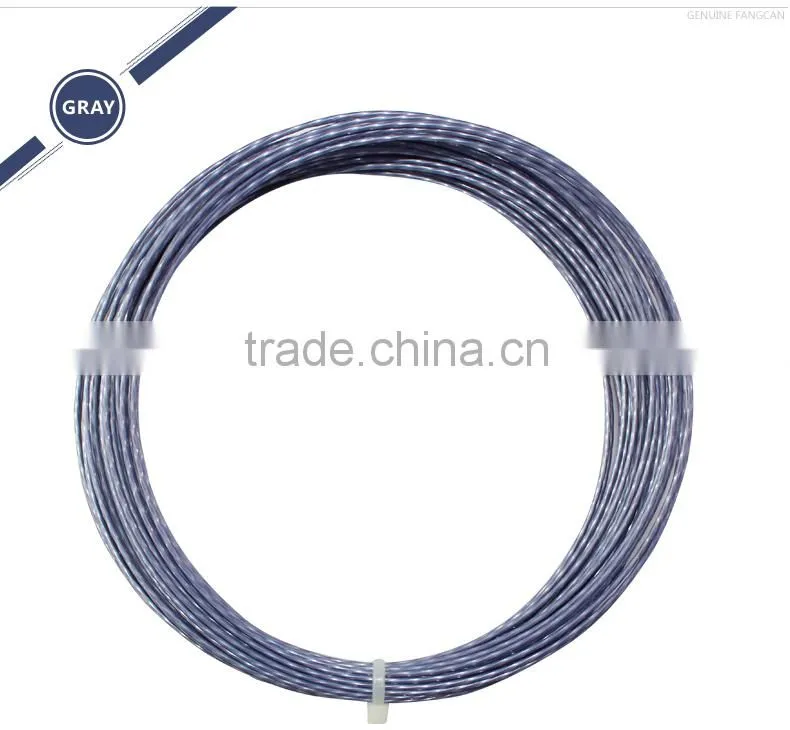 Hexagonal polyester tennis string for brand tennis racket