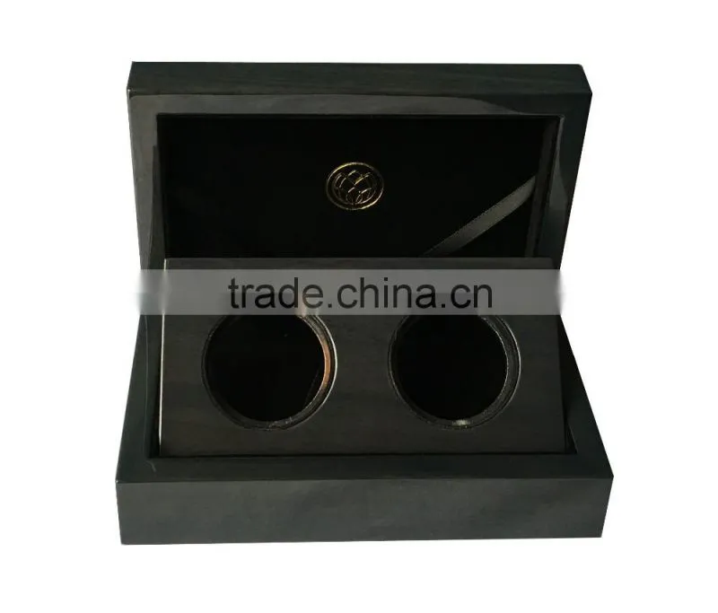 Wood Coin Presentation Cases and Display Boxes