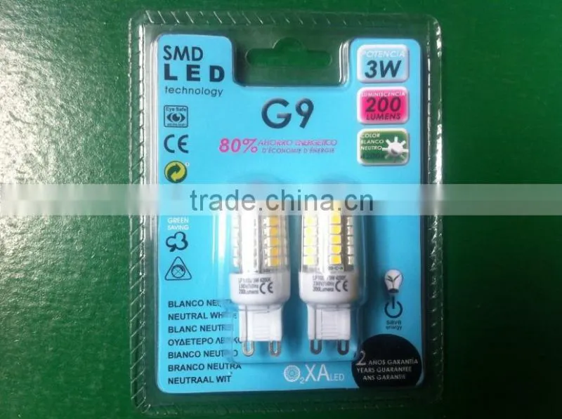 smd 5050 g4 to g9 ampoule led