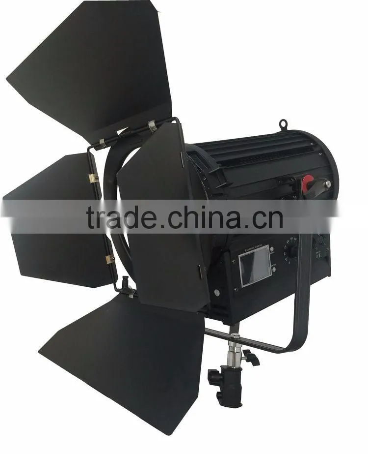 200Watt LED Daylight Photography Camera Studio Video Film Bi-Color 200W White COB Fresnel Spot Light With Barndoor