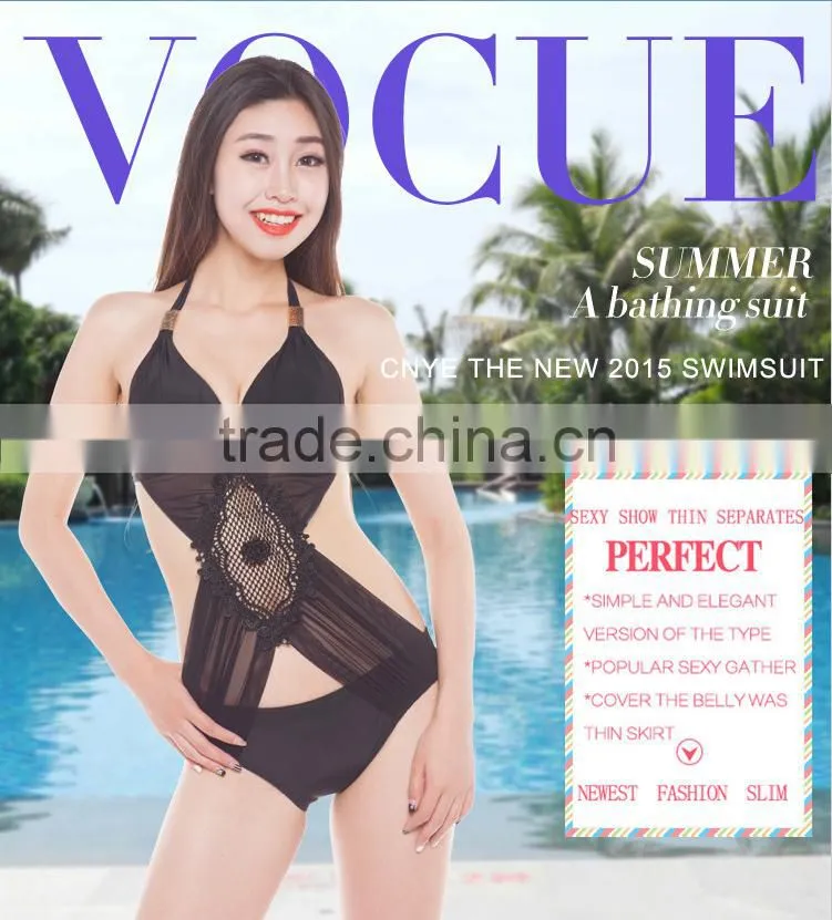 CNYE 2015 High Quality womens swimwear fashion beautiful swimwear