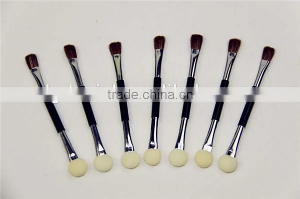 Professional double sided eye shadow makeup brush free sample