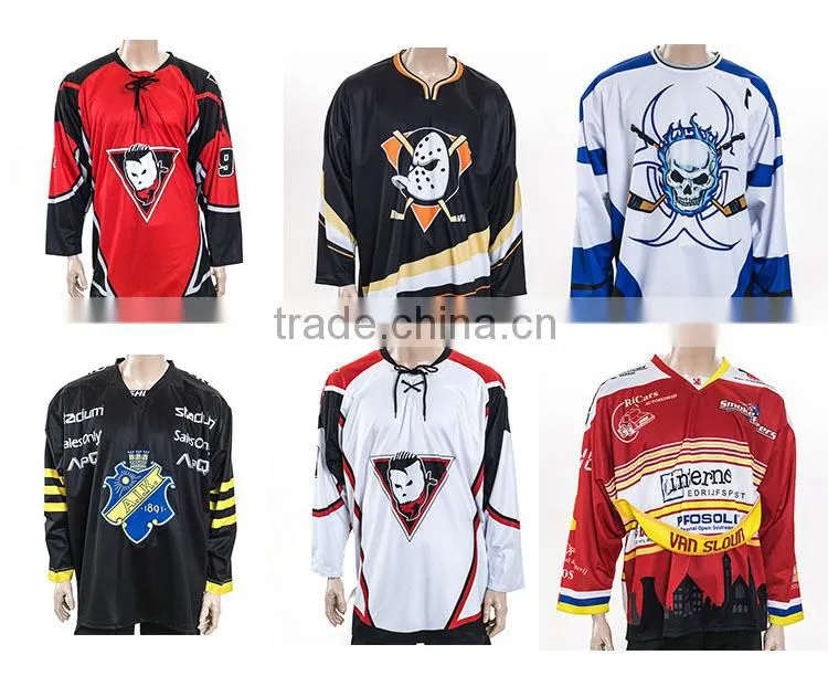 custom sublimated ice hockey jersey