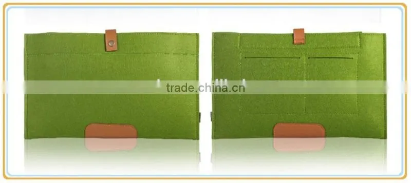 Hot Felt Protective Bag Laptop Sleeve Case For Macbook Laptop Air /Pro / Retina, 11.6",13.3"15.4"
