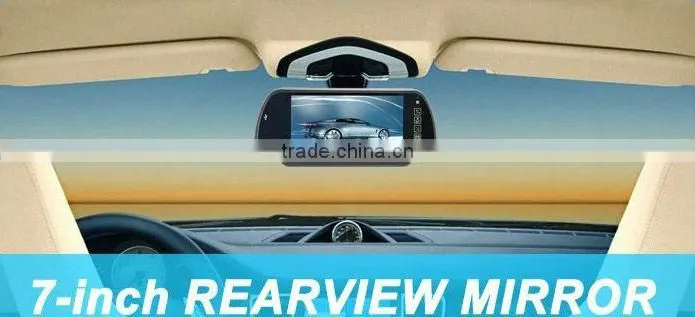 7 inch tft lcd car rear view monitor