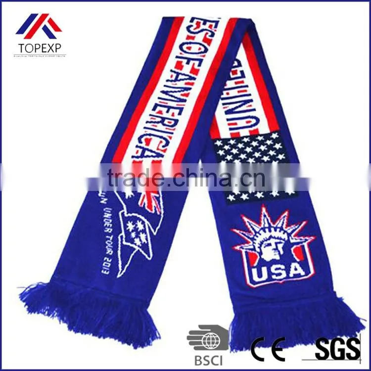Knitted Scarf Muffler Winter Tassel Scarf