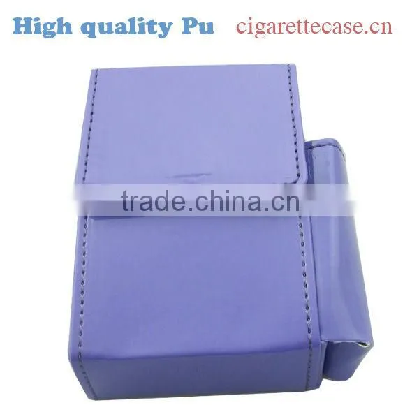 sunny pu leather cigarette case cigarette holder leather pouch for cigarette pack