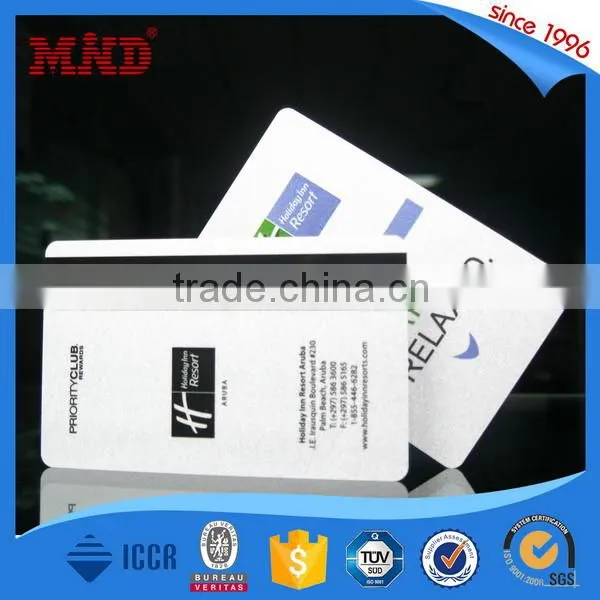 MDH246 High performance Magnetic stripe/ Salto RFID PVC hotel key card