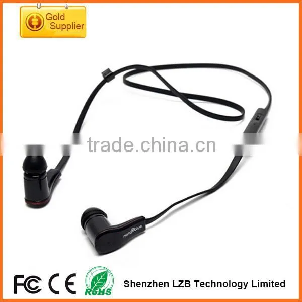 Rechargeable sport bluetooth earphones in-ear bluetooth earphones bluetooth stereo earphone