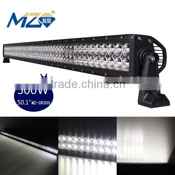 HOT SALE 50 inch 300W straight Led Light bar with IP67 for 4x4 Trucks, Jeeps, off road led light bar