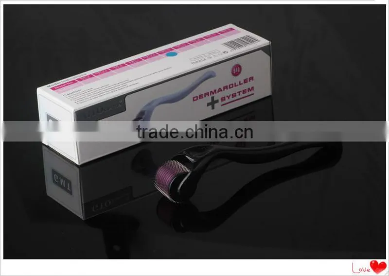 GTO factory direct sale 540 needles skin care derma roller 0.2-3.0mm