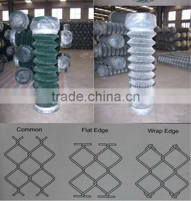 easily assembled,eco friendly,waterproof feature and metal frame material used chain link fence for sale