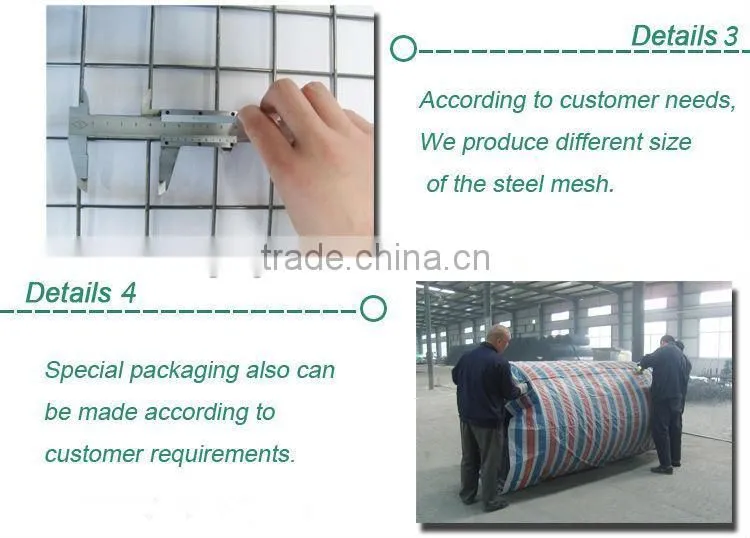 2X2 stainless steel welded wire mesh