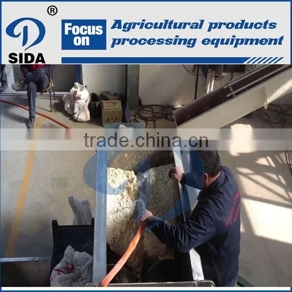 Gluten washing equipment wheat flour double helix gluten production plant