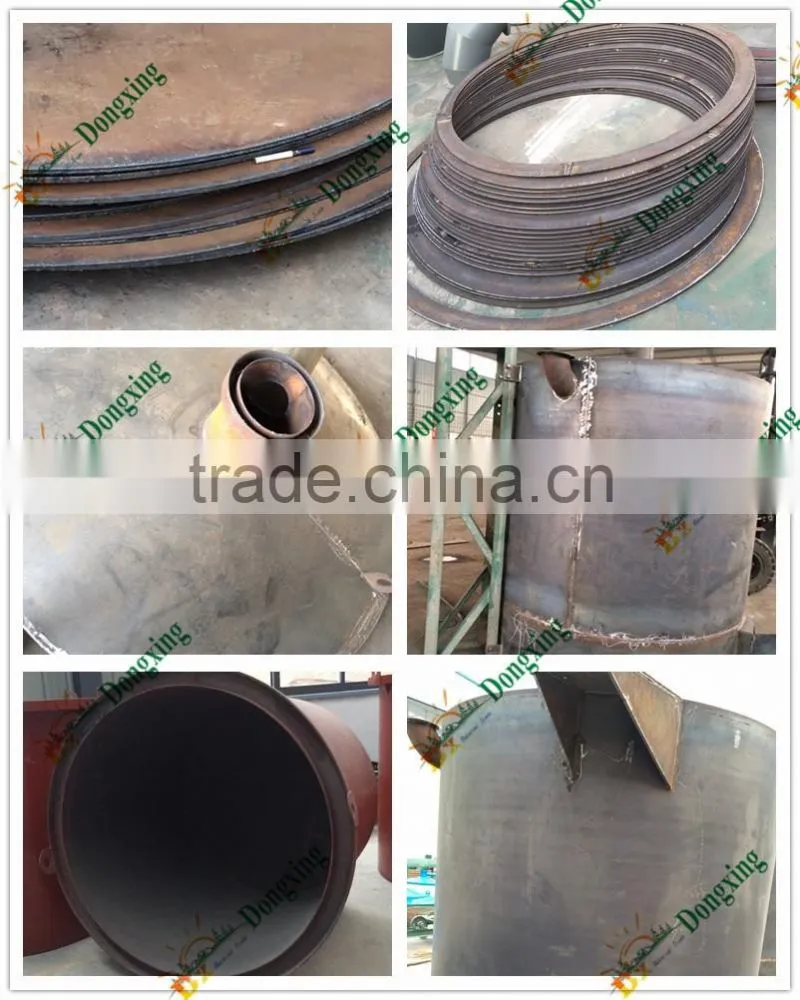 2.54 CBM volume barbecue charcoal furnace