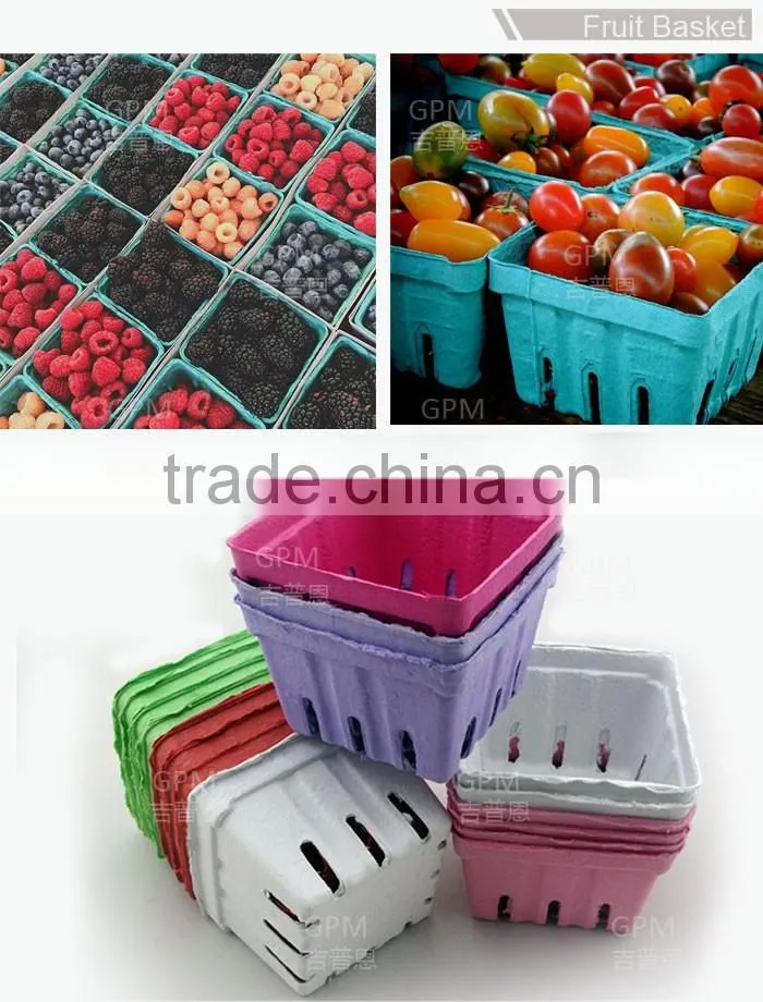 Recyclable cardboard paper paper fruit carton box