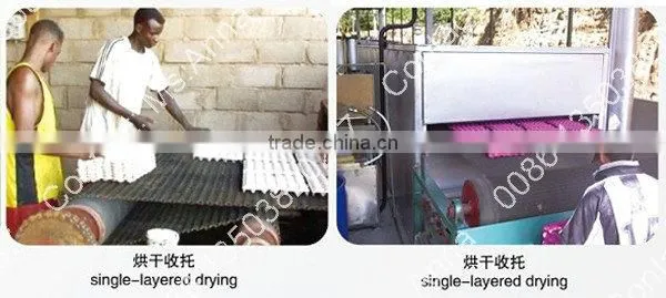 Recycled paper egg carton box making machine