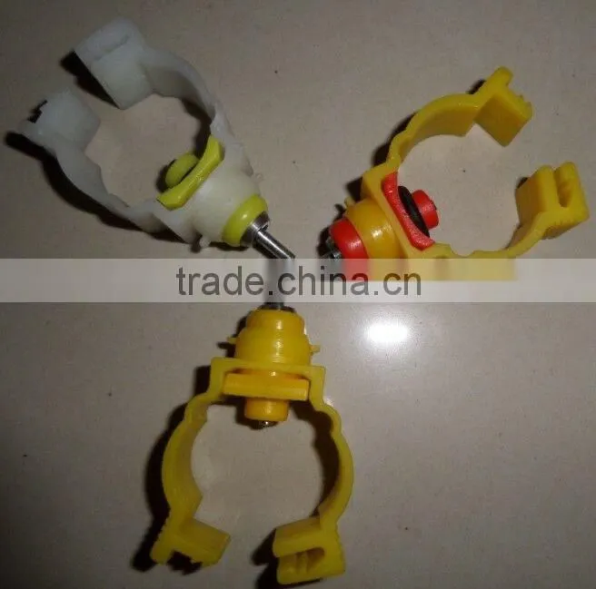 Poultry nipple drinker system chick waterer chicken nipple drinker