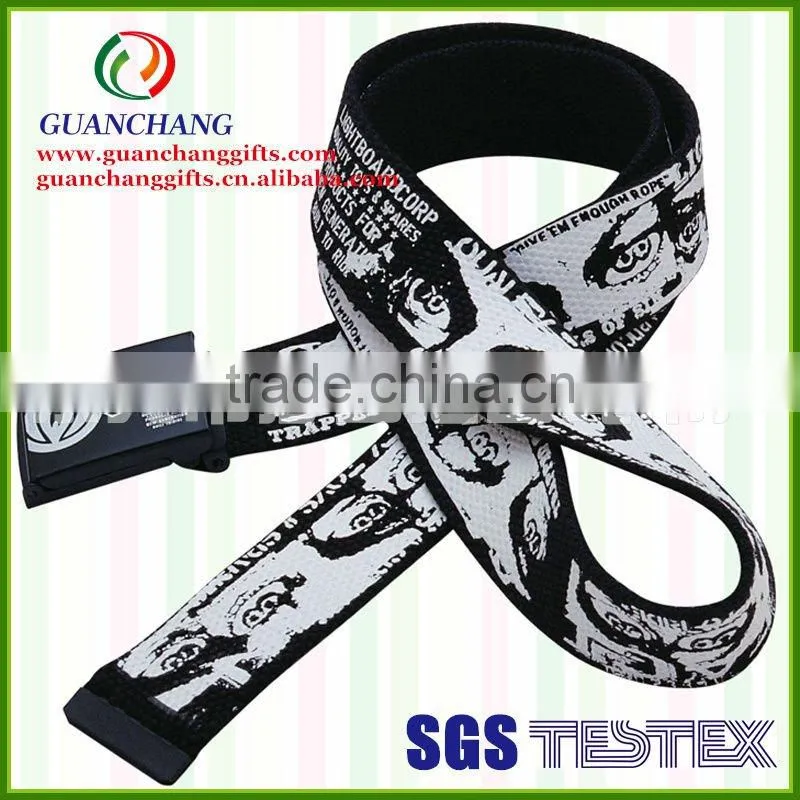 custom woven belt