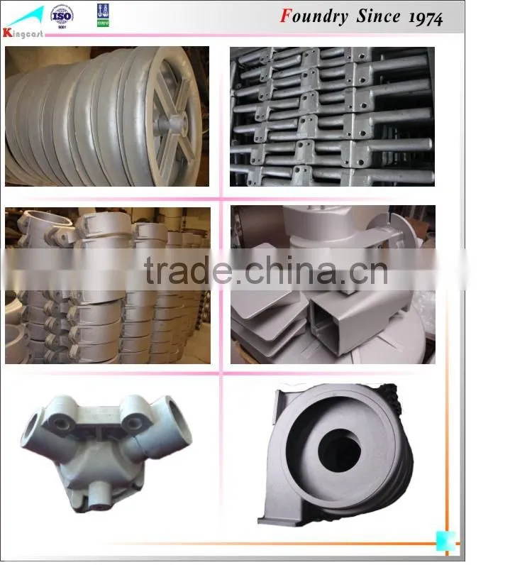 Manufacturer Welding-on Collar Steel Casting Parts/Buffer Aluminum Casting Parts/Connector Base Aluminum Casting Parts