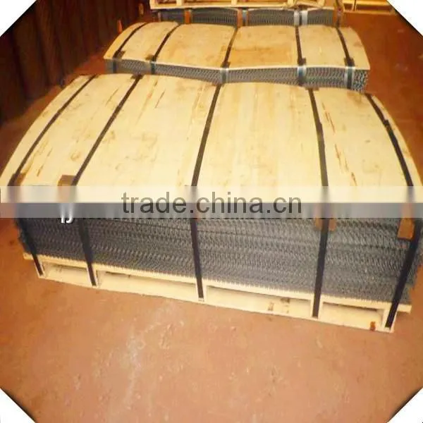 flat expanded metal mesh,4mm thick low carbon steel expanded metal mesh