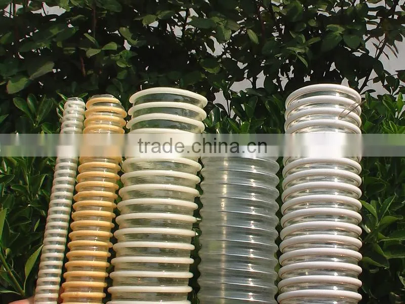 Good price reinforced pvc suction hose