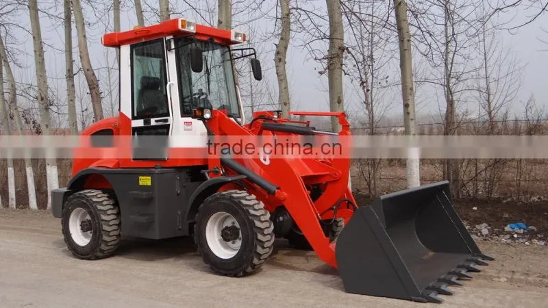 China factory supply mini wheel loader JT915/ZL15F with CE certification