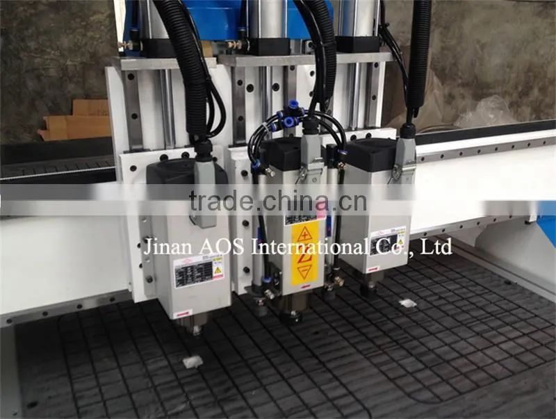 2016 New Style ATC Style CNC Woodworking Door Making Machine 1325A3 Cylinder Change Knife