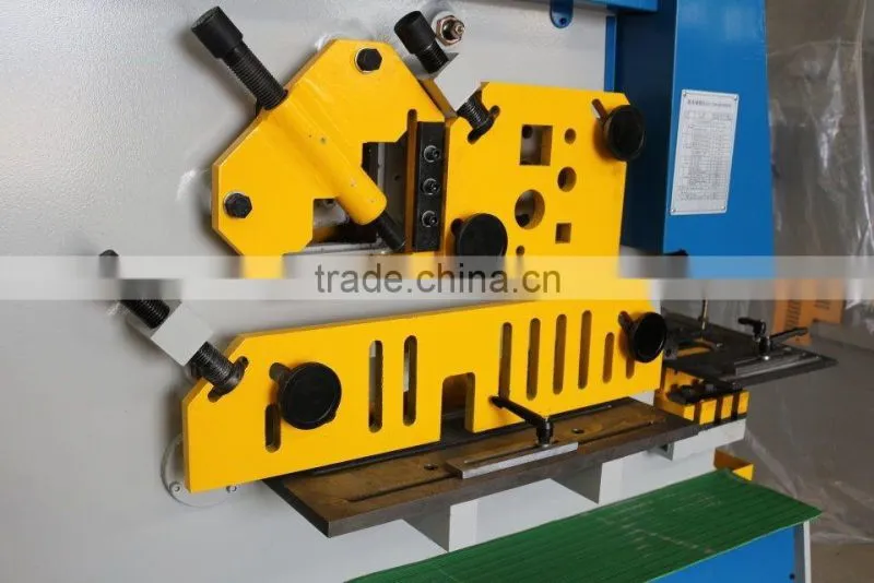 hydraulic Dual Cylinder Hydraulic Ironworker/round /square bar cutting hydraulic ironworkers