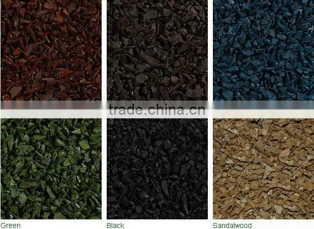 rubber mulch flooring