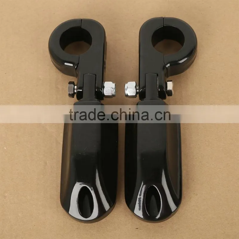 32mm 1.25" Highway Engine Guards Clamp Foot pegs For YAMAHA XV1600 XV1700 XV1900