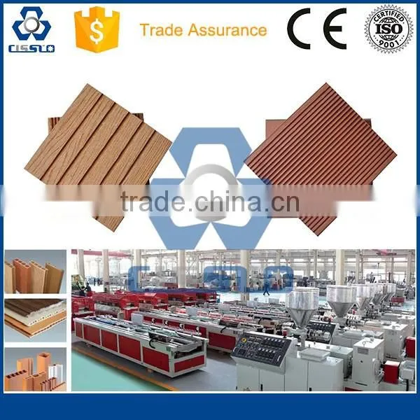 CE STANDARD HIGH PERFORMANCE WOOD PLASTIC DOOR BOARD EXTRUSION LINE