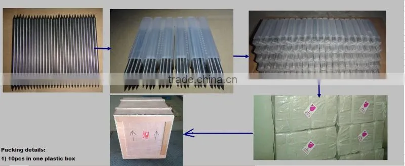 single or double ended disposable TIG welding electrode for mechanical or manual welding