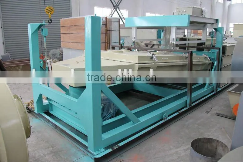 2015 Hot sale! CE certificate SFJH100x1d series wood pellet rotary screener