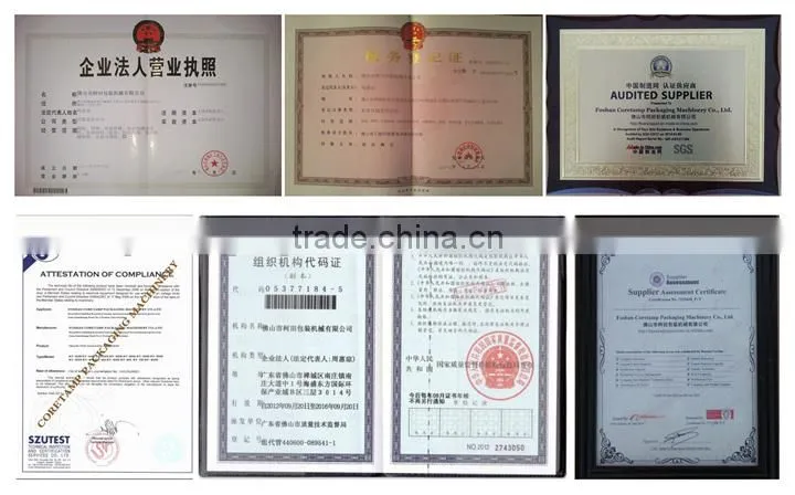 Fully automatic vertical packaging machine, granule vertical packing machine