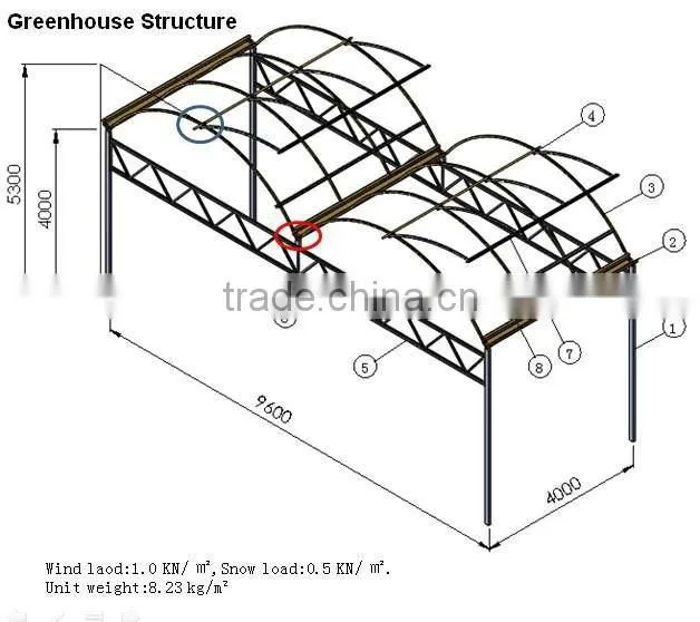 Used Greenhouse Commercial Hydroponics Greenhouses