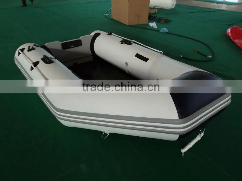 PVC material aluminium floor high-speed inflatable boat