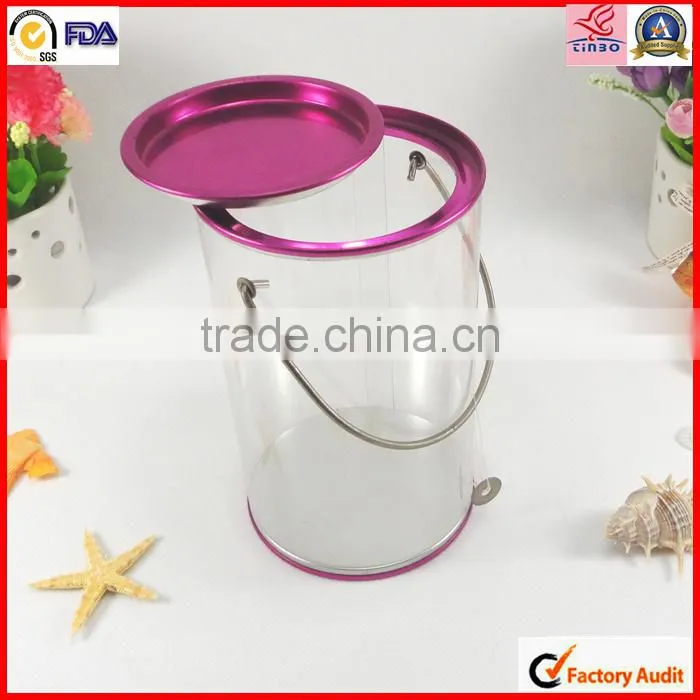 hot sale custom design pvc clear box