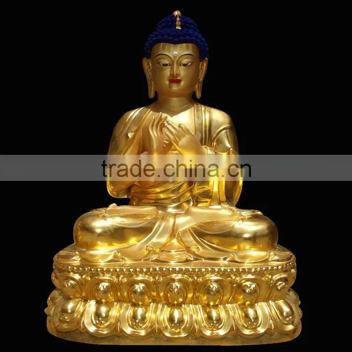 Brass Sitting Buddha Statue