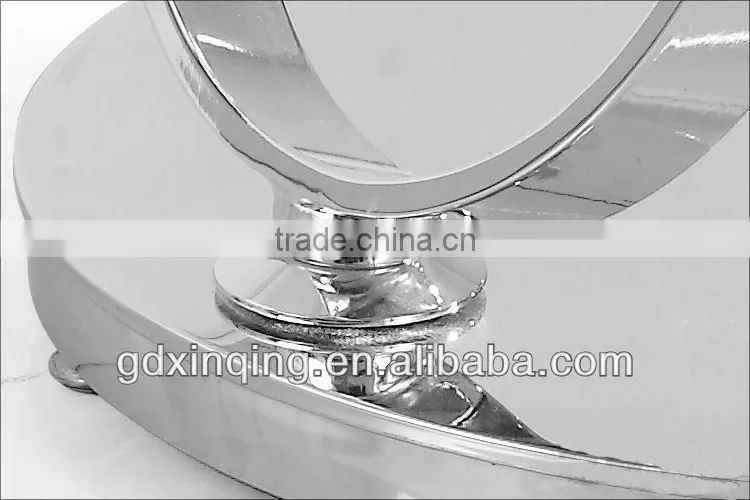 rotating glass coffee table- C96