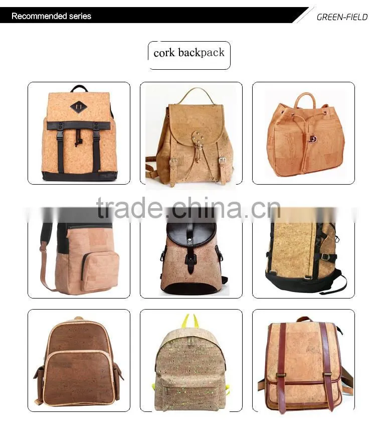 Natural Cork tote Bags Made in China